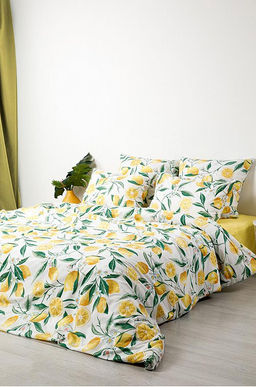 Постельное белье из поплина, 2,0 сп с европростыней, наволочки 70*70 Ночь Нежна  фото 2