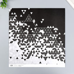 Цена за 5 шт. Бумага для скрапбукинга двусторонняя «Стиль», плотность 180 г, 30.5×32 см