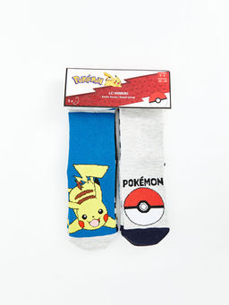 Pikachu Desenli Erkek ?ocuk Soket ?orap 5li