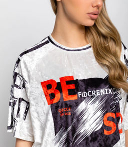 Спортивный костюм #КТ201 (13), молочный