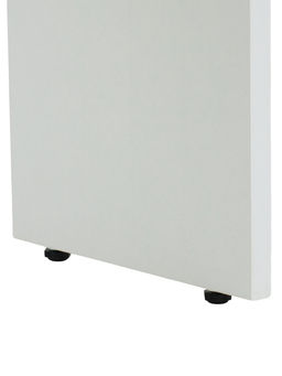 Стеллаж напольный «Комфорт» №2, над стиральной машиной, 640×250×1700 мм, цвет белый