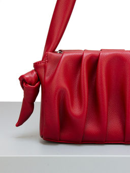 LACCOMA сумка Алиса-23-L815 красный эко кожа хлопок фото 3
