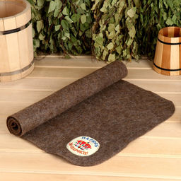 Коврик лежак для бани Парюсь по-царски, 150х50 см - Добропаровъ фото 6