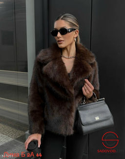 Шуба женская из искусственного меха