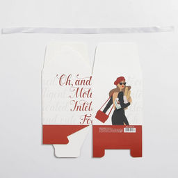 Коробка складная GIRL, 12 12 12 см - Дарите счастье фото 5