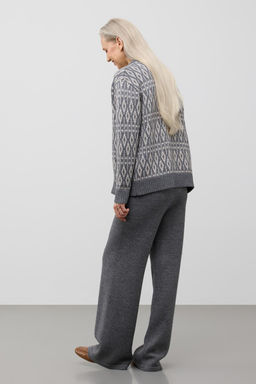 ЕВ 30283/ш/тем.серый меланж кардиган жен