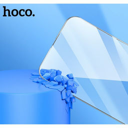 Защитное стекло Hoco для Iphone 15 Plus/16 Plus, Full-screen, 0.4 мм, полный клей