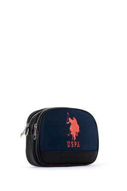 Женская темно-синяя стеганая сумка через плечо - U.s. polo assn фото 4