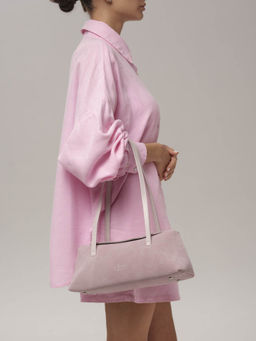 Сумка багет Raduy DBR 31127 розовый фламинго  фото 2