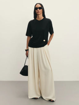 Футболка с брошью / Zarina  фото 2