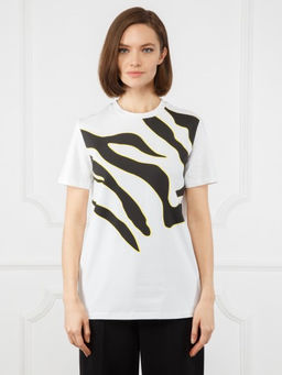 Футболка женская ZZ-WR020301-S10 black-white - Eleganzza фото 2