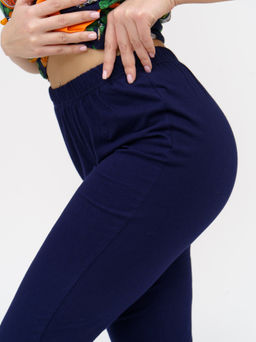 808 Костюм "т.синий/апельсин"