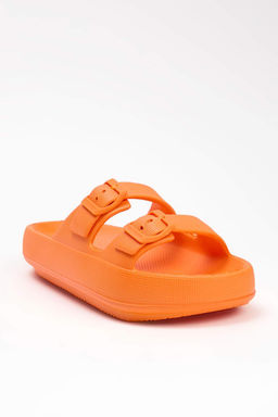 Trendyol Shoes Bej Cift Bantl? Toka Detayl? Hafif Taban Kad?n Terlik TAKSS25TE00019 - Trendyolmilla фото 17
