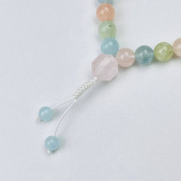 Четки буддийские "мала" из Берилла микс (27 бусин)