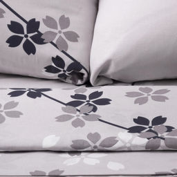 Постельное бельё Этель дуэт Черничные ночи (вид 2), размер 143х215 см - 2 шт., 240х220 см, 70х70 см - 2 шт., 100% хлопок, поплин, 125 г/м2  фото 2