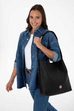 Kad_n Siyah _anta Sepette S_rpriz _ndirim