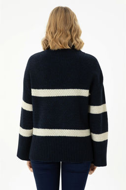 Женский темно-синий свитер - U.s. polo assn фото 5