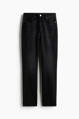 Slim Straight High Waist Jeans - H&m фото 7
