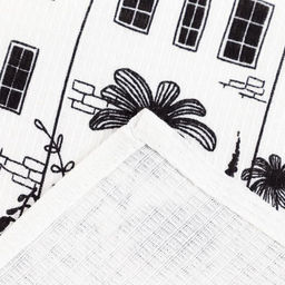 Полотенце кухонное Доляна Дом там где сердце 35х60 см, 100% хл, 160г/м2  фото 4