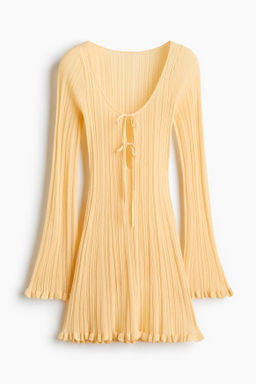 Vestido playero en punto de canal?