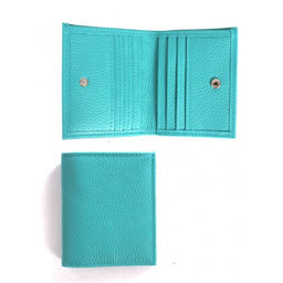 Портмоне женское Croco-ПР-905 натуральная кожа 2 отд, 8 карм, бирюза флотер (110) 264810