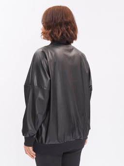 Бомбер из эко-кожи ZGA00409BLS01