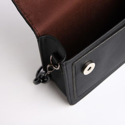 Сумка женская-мессенджер, цвет черный 17*14*6 см - Nazamok фото 6