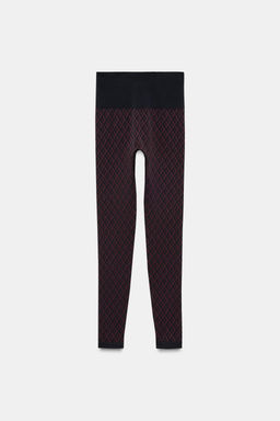 JACQUARD SKI COLLECTION LEGGINGS - Zara фото 11