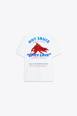 TEXT PRINT T-SHIRT - Zara фото 2