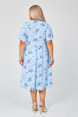 Платье Luxury Moda 1354 голубой