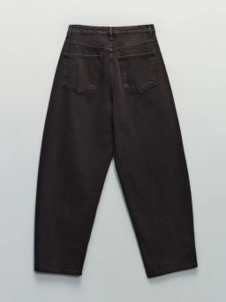 Джинсы barrel с высокой посадкой / Zarina  фото 8