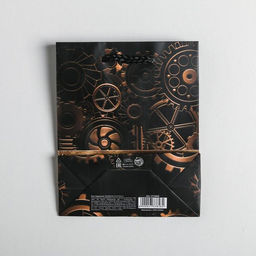 Цена за 2 шт. Пакет подарочный ламинированный, упаковка, «Steel», S 12 х 15 х 5.5 см