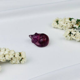 Фигурка Кошка из Флюорита - Радуга самоцветов фото 3