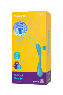 Стимулятор точки G Satisfyer G-Spot Flex 5, синий  фото 11