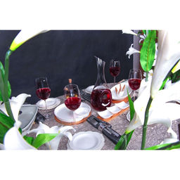 Декантер Magistro «Рислинг», 1.1 л, 15.5×10×36 см, стекло, прозрачный