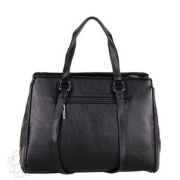 Сумка женская  1242-1K-01 black Polina&Eiterou/50 в Новосибирске