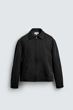 TEXTURED ZIP-UP JACKET - Zara фото 7