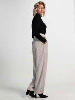 Брюки Городской ритм (молочные) Б15262-9М