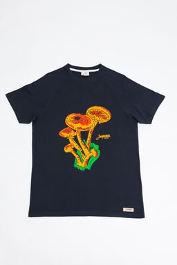 Футболка ЗАПОРОЖЕЦ Gribnica BLACK  фото 6