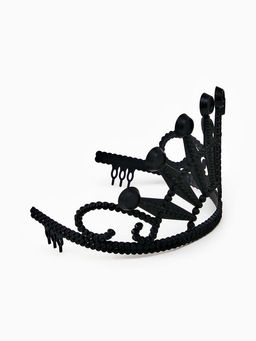 Цена за 2 шт. Корона для девочки Чёрный лебедь