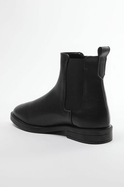 Trendyolmilla Shoes Siyah Lastikli K?sa Duz Topuklu Chealsea Kad?n Bot 
TAKAW25BO00019  фото 10