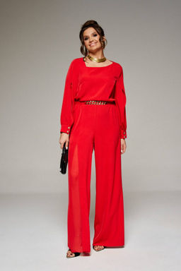 Комбинезон  6285 алый