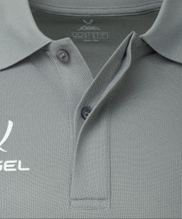 Поло JOGEL CAMP 2 Poly Polo, серый, детский  фото 5