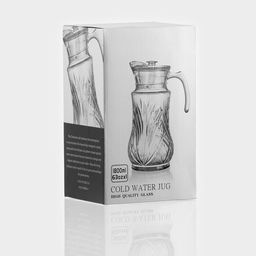 Кувшин «Лия», 1.6 л, 17×12.5×25.5 см, стекло, прозрачный