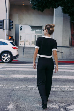 CONTRAST BOUCL_ TROUSERS - Zara фото 3