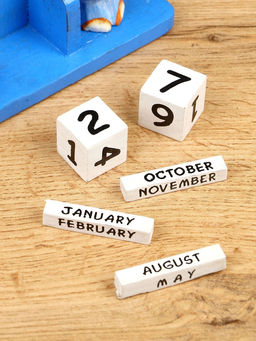 Календарь настольный Котик, 1367 см, дерево, синий - Simaland фото 7