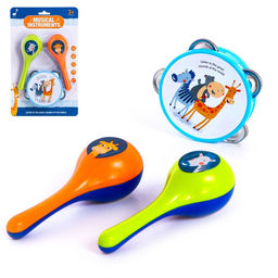 Набор музыкальных инструментов Зверята, 3 предмета