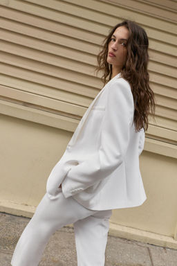 BLAZER SMOKING / Blanco roto - Zara фото 7