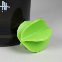 Бутылка/Шейкер YOUBETTER SHSD-600 винт.крышка, антискольз. вставка, чёрно-зелёный для спортивного питания 600ML/уп60 - Галеонтрейд фото 3