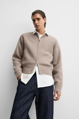 ZIP-UP KNIT JACKET - Zara фото 6